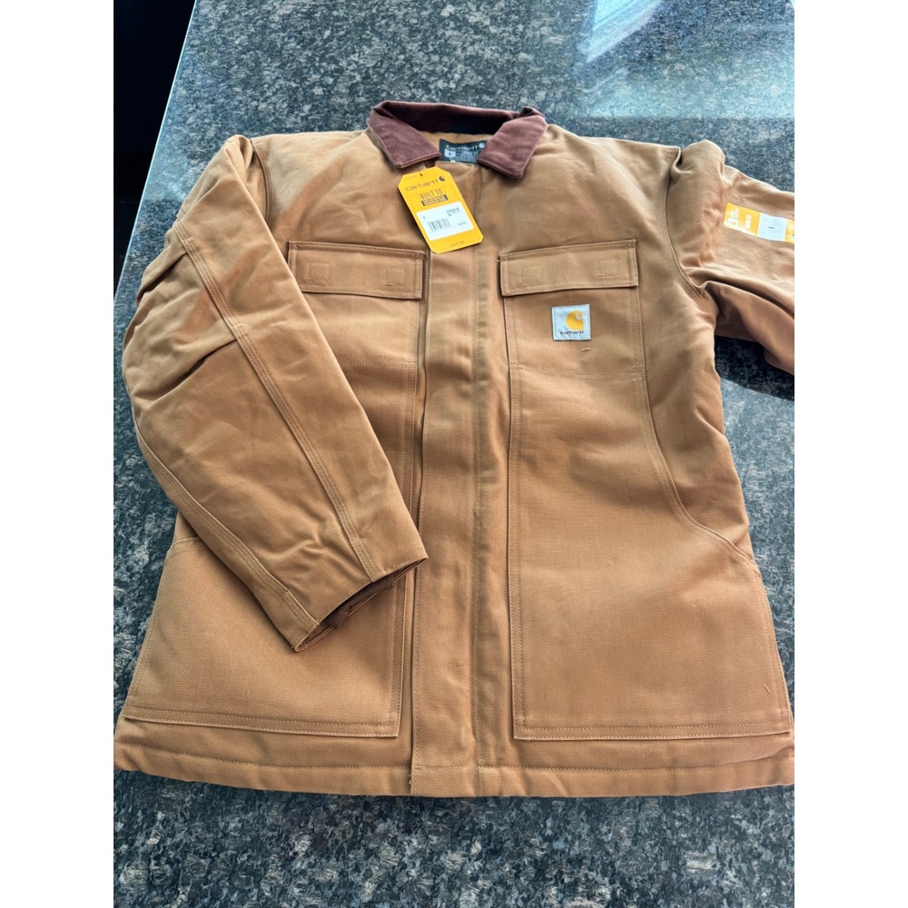 Carhartt Super Dux Relaxed Fit Insulated Traditional Coat Brown BRN Mens S
